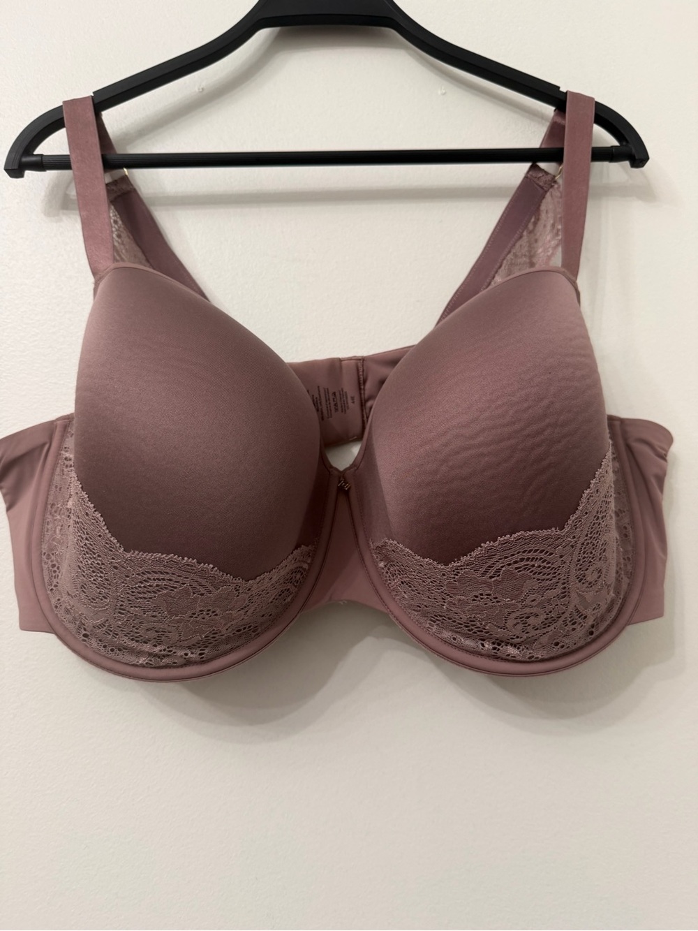 ThirdLove Lace-Trim  Bra in Dusty Mauve Size 44E